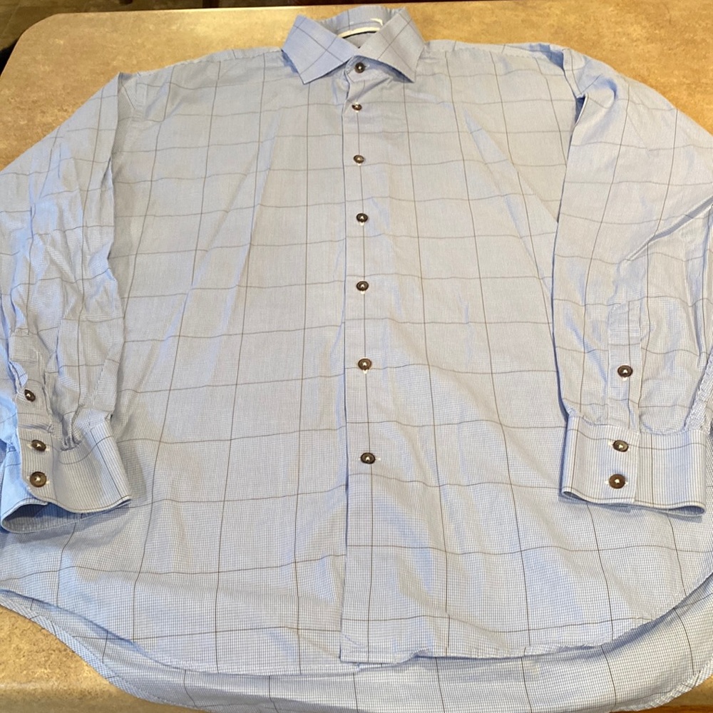 Mens Circle of Gentlemen dress shirt size 44/17 1/2